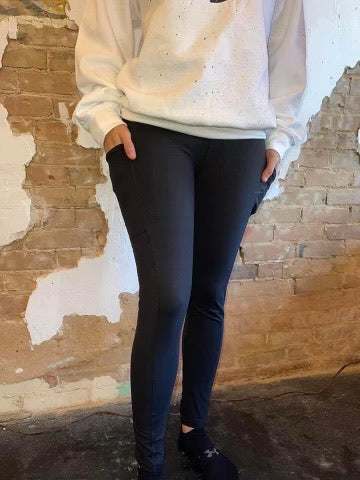 PREORDER: CozyLayer FLEECE Leggings | WITH Pocket